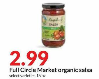 Hy-Vee Full Circle Market Organic Salsa offer