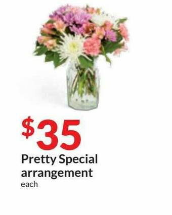 Hy-Vee Pretty Special Arrangement offer