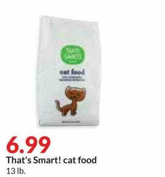Hy-Vee That's Smart! Cat Food offer