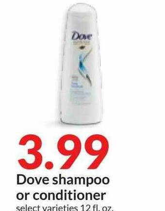 Hy-Vee Dove Shampoo Or Conditioner offer