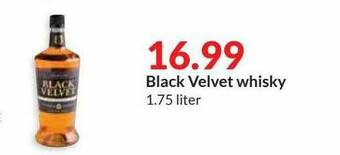 Hy-Vee Black Velvet Whisky offer
