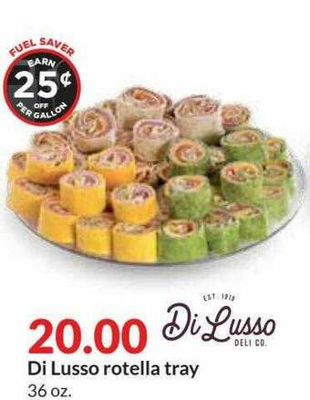 Hy-Vee Di Lusso Rotella Tray offer