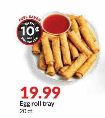 Hy-Vee Egg Roll Tray offer