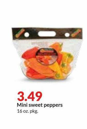 Hy-Vee Mini Sweet Peppers offer