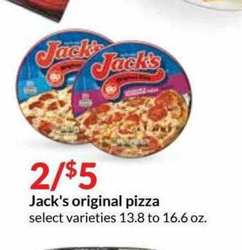 Hy-Vee Jack's Original Pizza offer