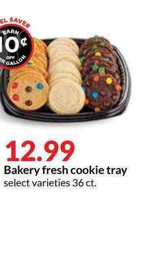 Hy-Vee Bakery Fresh Cookie Tray offer