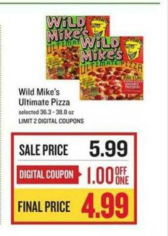 Lowes Foods Wild Mike's Ultimate Pizza offer