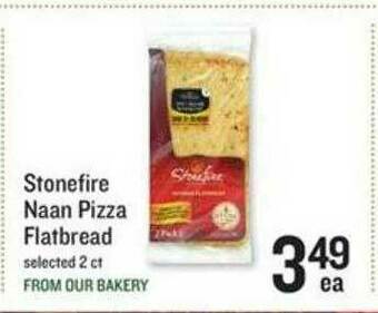 Lowes Foods Stonefire Naan Pizza Flatbread offer