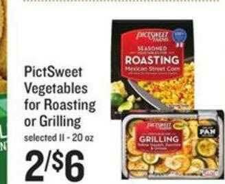 Lowes Foods PictSweet Vegetables For Roasting Or Grilling offer