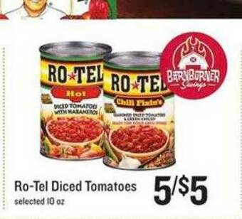 Lowes Foods Ro-Tel Diced Tomatoes offer