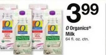 ACME O Organics Milk offer