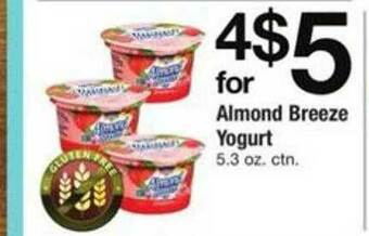 ACME Almond Breeze Yogurt offer