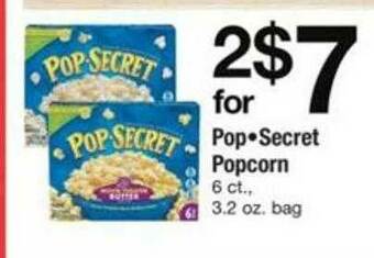 ACME Pop.secret Popcorn offer