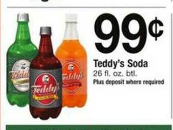 ACME Teddy's Soda offer