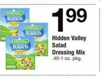 ACME Hidden Valley Salad Dressing Mix offer