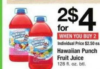 ACME Hawaiian Punch Fruit Juice offer