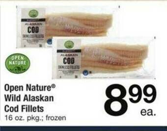 ACME Open Nature Wild Alaskan Cod Fillets offer