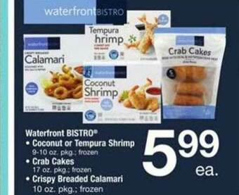 ACME Waterfront Bistro Coconut Or Tempura Shrimp, Crab Cakes, Crispy Breaded Calamari offer