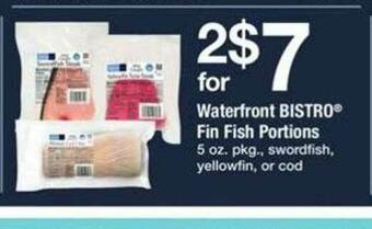 ACME Waterfront Bistro Fin Fish Portions offer