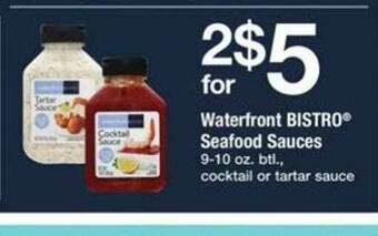 ACME Waterfront Bistro Seafood Sauces offer