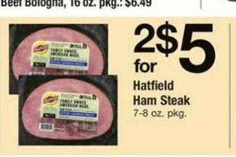 ACME Hatfield Ham Steak offer