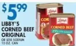 Associated Libby's corned beef original offer