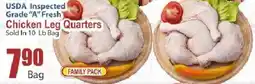 Key Food Usda inspected grade a fresh chicken leg quarters offer