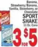 C Town Sport shake offer