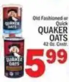 C Town Quaker quick oats offer