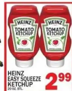 C Town Heinz easy squeeze ketchup offer