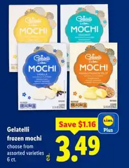 Lidl Gelatelli frozen mochi offer
