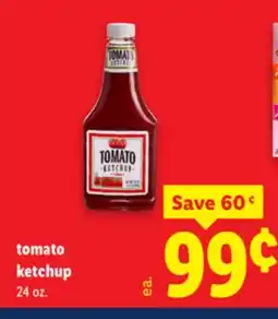 Lidl tomato ketchup offer
