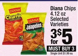 Super King Markets Diana Chips offer