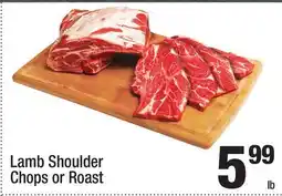 Super King Markets Lamb Shoulder Chops or Roast offer