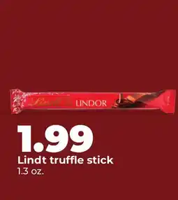 Hy-Vee Lindt truffle stick offer