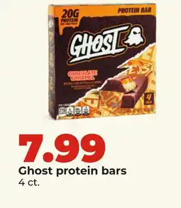Hy-Vee Ghost protein bars offer