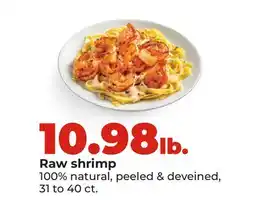 Hy-Vee Raw shrimp offer