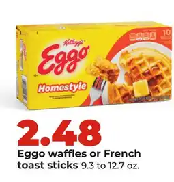 Hy-Vee Eggo waffles or French toast sticks offer