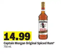 Meijer Captain Morgan Original Spiced Rum offer