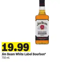 Meijer Jim Beam White Label Bourbon offer