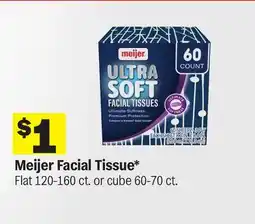 Meijer Meijer Facial Tissue offer