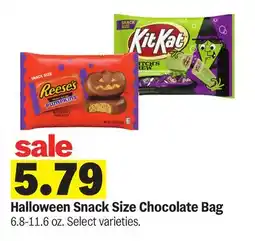 Meijer Halloween Snack Size Chocolate Bag offer