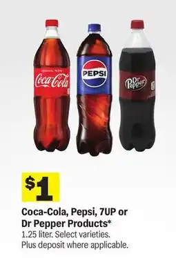Meijer Coca-Cola, Pepsi, 7UP or Dr Pepper Products offer