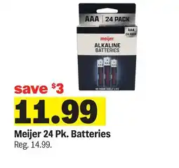 Meijer Meijer 24 Pk. Batteries offer