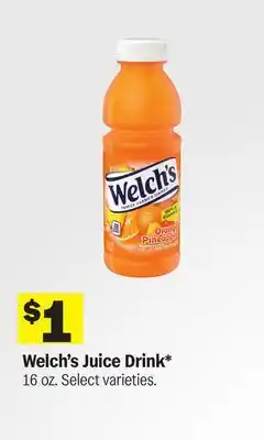 Meijer Welch's Juice Drink offer