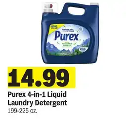 Meijer Purex 4-in-1 Liquid Laundry Detergent offer