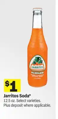 Meijer Jarritos Soda offer