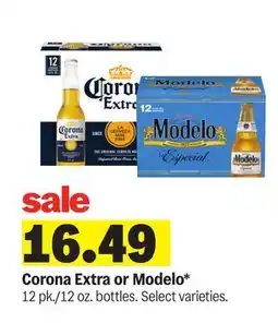 Meijer Corona Extra or Model offer