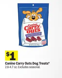 Meijer Canine Carry Outs Dog Treats offer