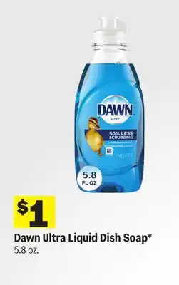 Meijer Dawn Ultra Liquid Dish Soap offer